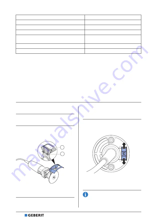 Geberit RE 1 Operation Manual Download Page 230