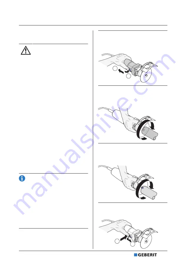 Geberit RE 1 Operation Manual Download Page 253