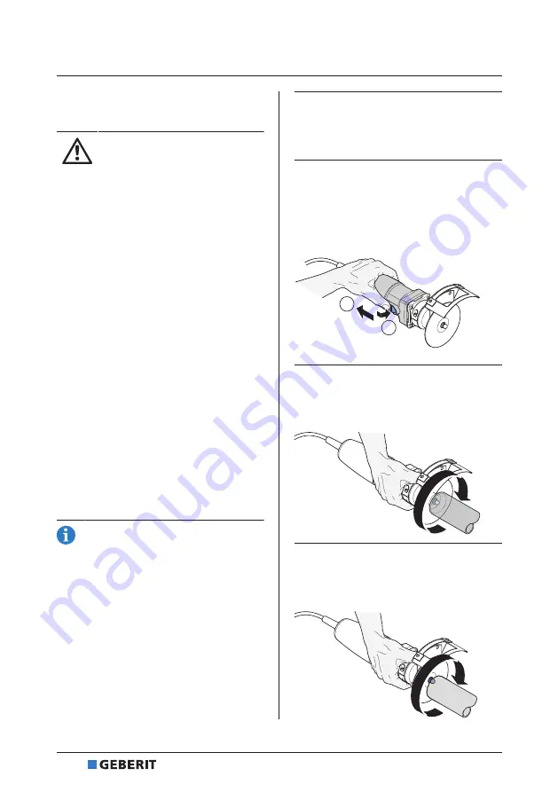 Geberit RE 1 Operation Manual Download Page 264