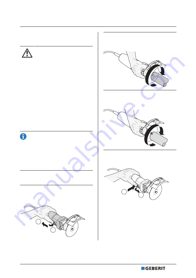 Geberit RE 1 Operation Manual Download Page 297