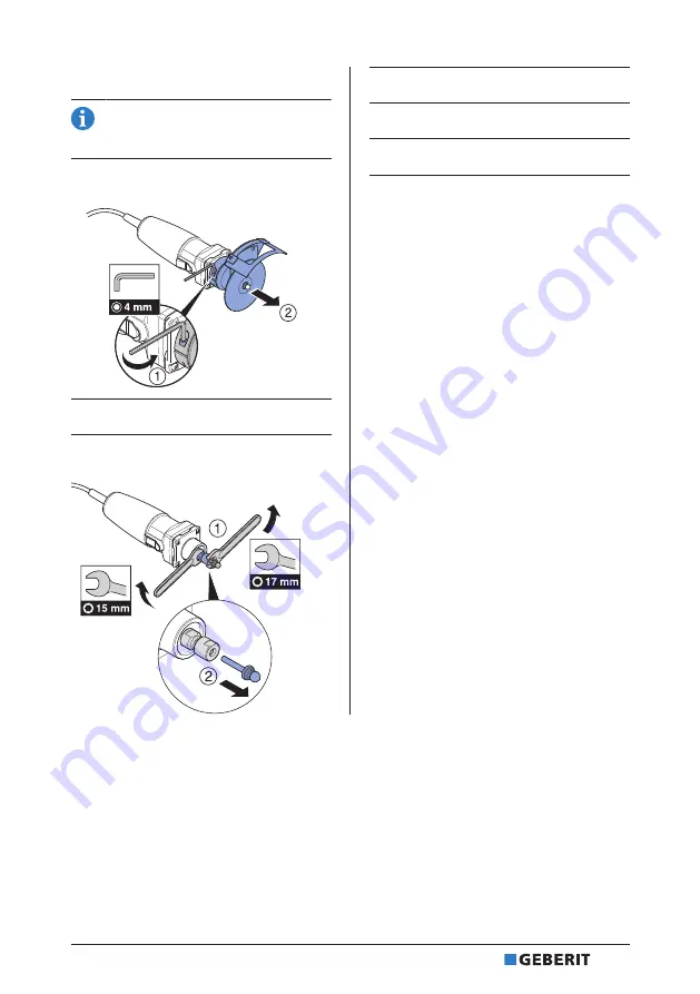 Geberit RE 1 Operation Manual Download Page 299