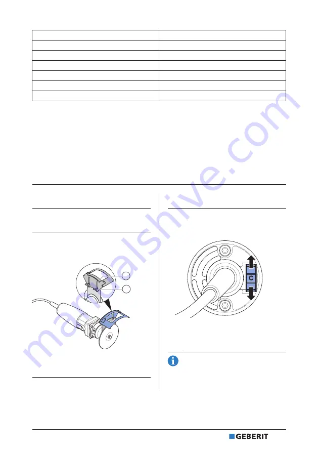 Geberit RE 1 Operation Manual Download Page 307