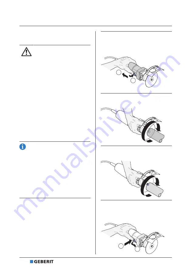 Geberit RE 1 Operation Manual Download Page 308