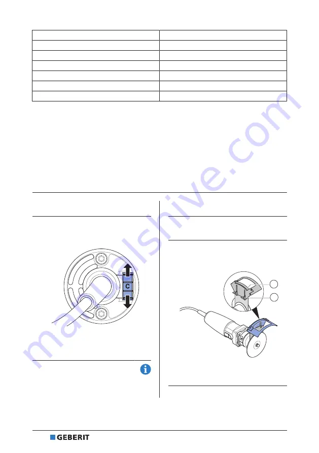 Geberit RE 1 Operation Manual Download Page 318