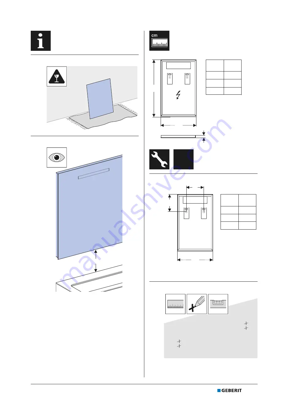 Geberit Renova Y862340000 Скачать руководство пользователя страница 7