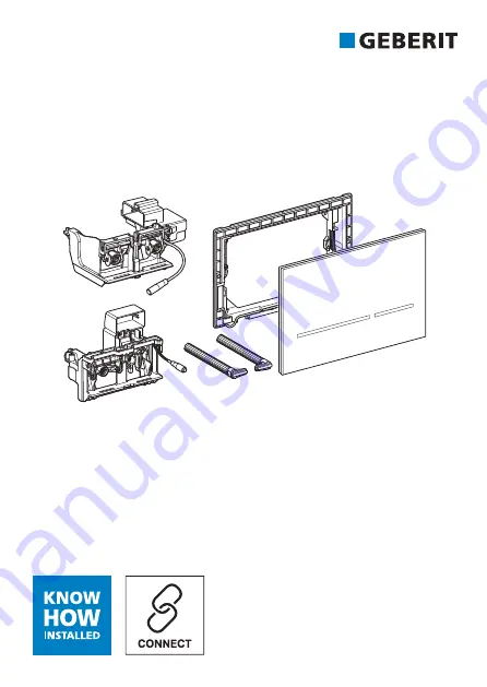 Geberit Sigma80 User Manual Download Page 1