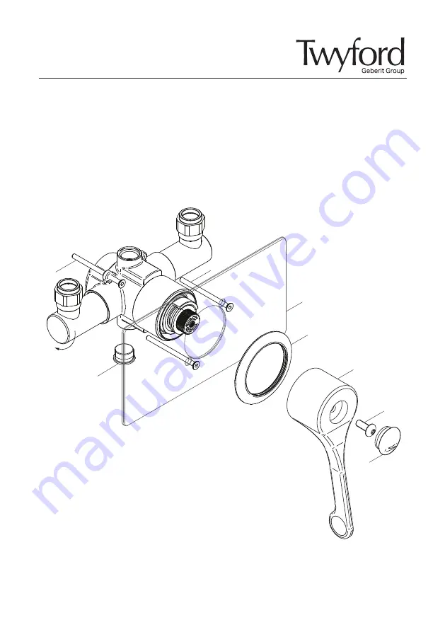 Geberit Twyford Sola TMV3 Series Installation And Maintenance Instructions Manual Download Page 12