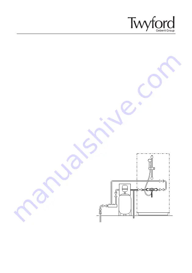 Geberit Twyford Sola TMV3 SF1135CP Installation And Maintenance Instructions Manual Download Page 8