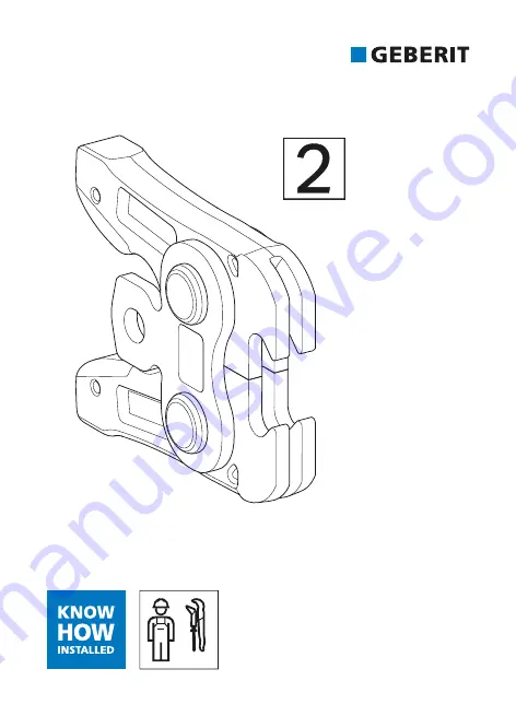 Geberit ZB 203A User Manual Download Page 1