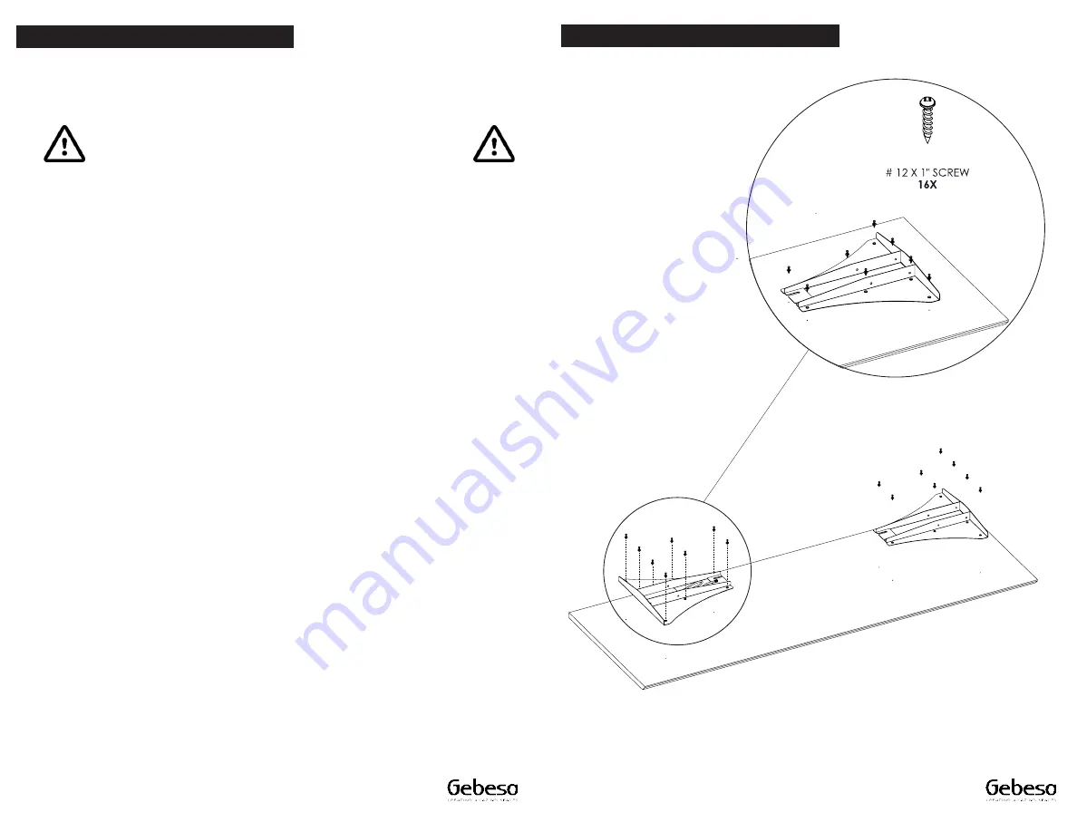 Gebesa BENTO Assembly Manual Download Page 5