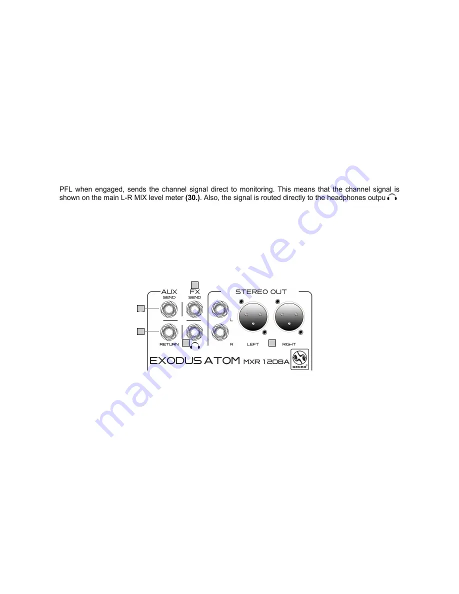 Gecko EXODUS ATOM MXR 1208A Owner'S Manual Download Page 10