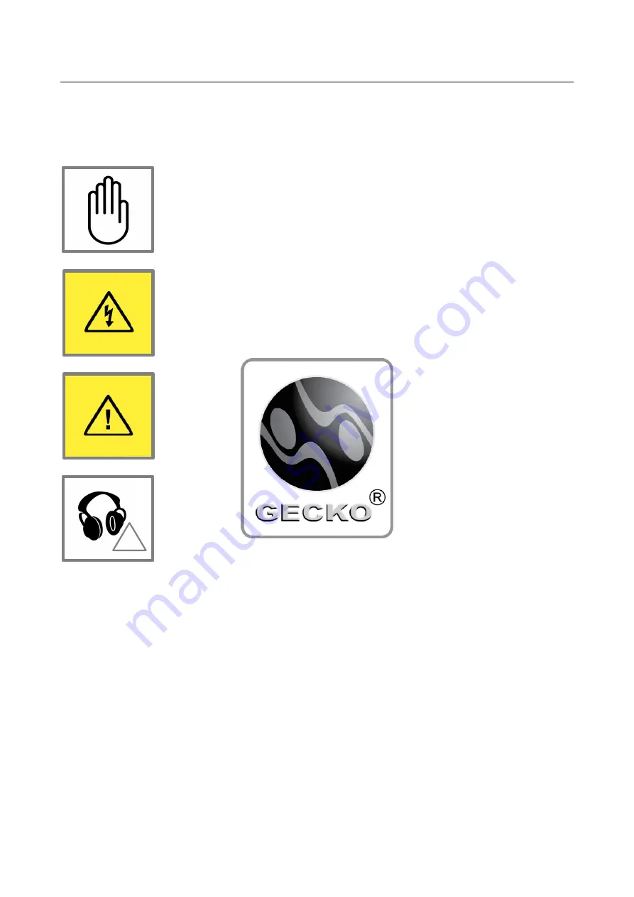 Gecko MASTERPRO HRM 1881PRO Owner'S Manual Download Page 2