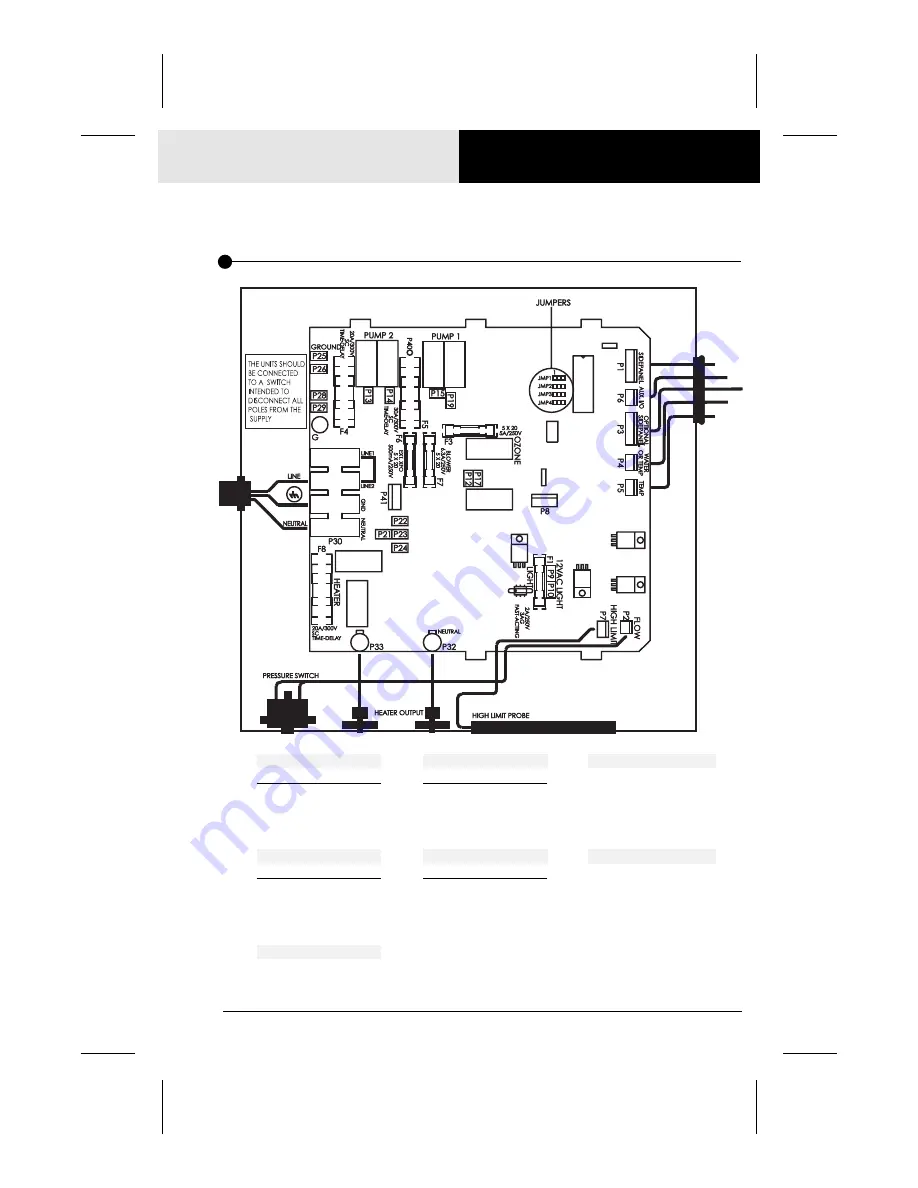 Gecko MSPA-1-AS Service Manual Download Page 62