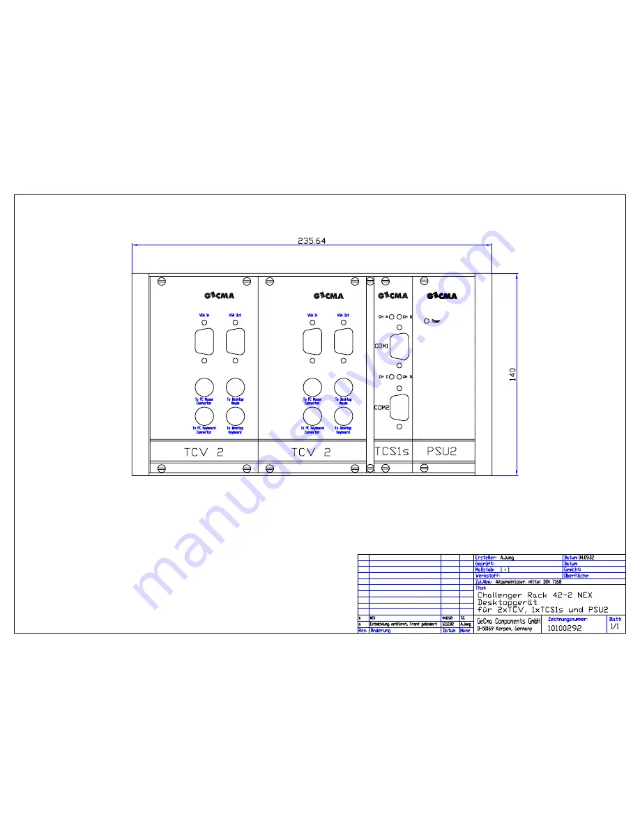 GECMA CHALLENGER 15 Inch Operating And Installation Instructions Download Page 47