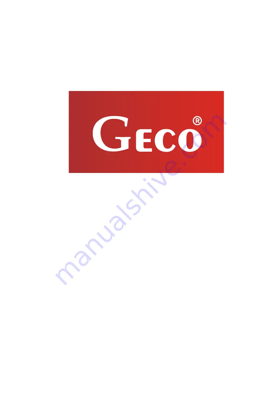 Geco GA03HA-01 User Manual Download Page 32