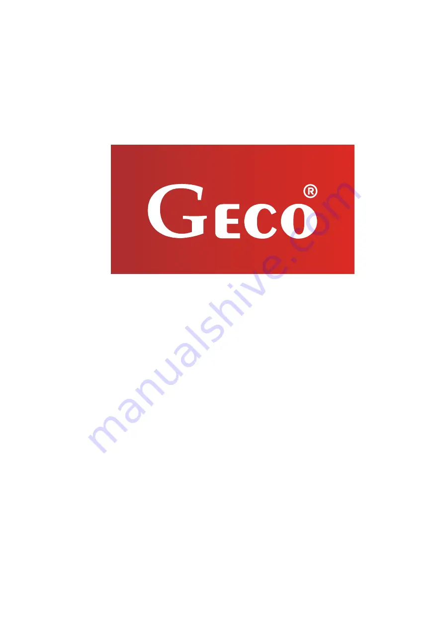 Geco GH11RA User Instructions Download Page 20