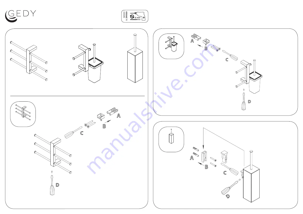 Gedy G-Bridge Скачать руководство пользователя страница 1