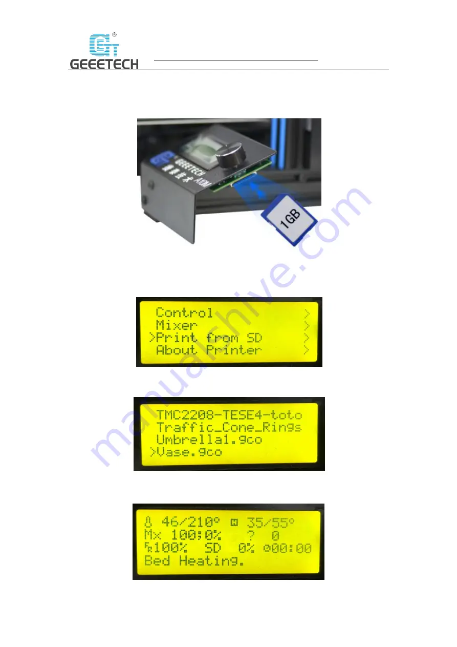 Geeetech A10M User Manual Download Page 19