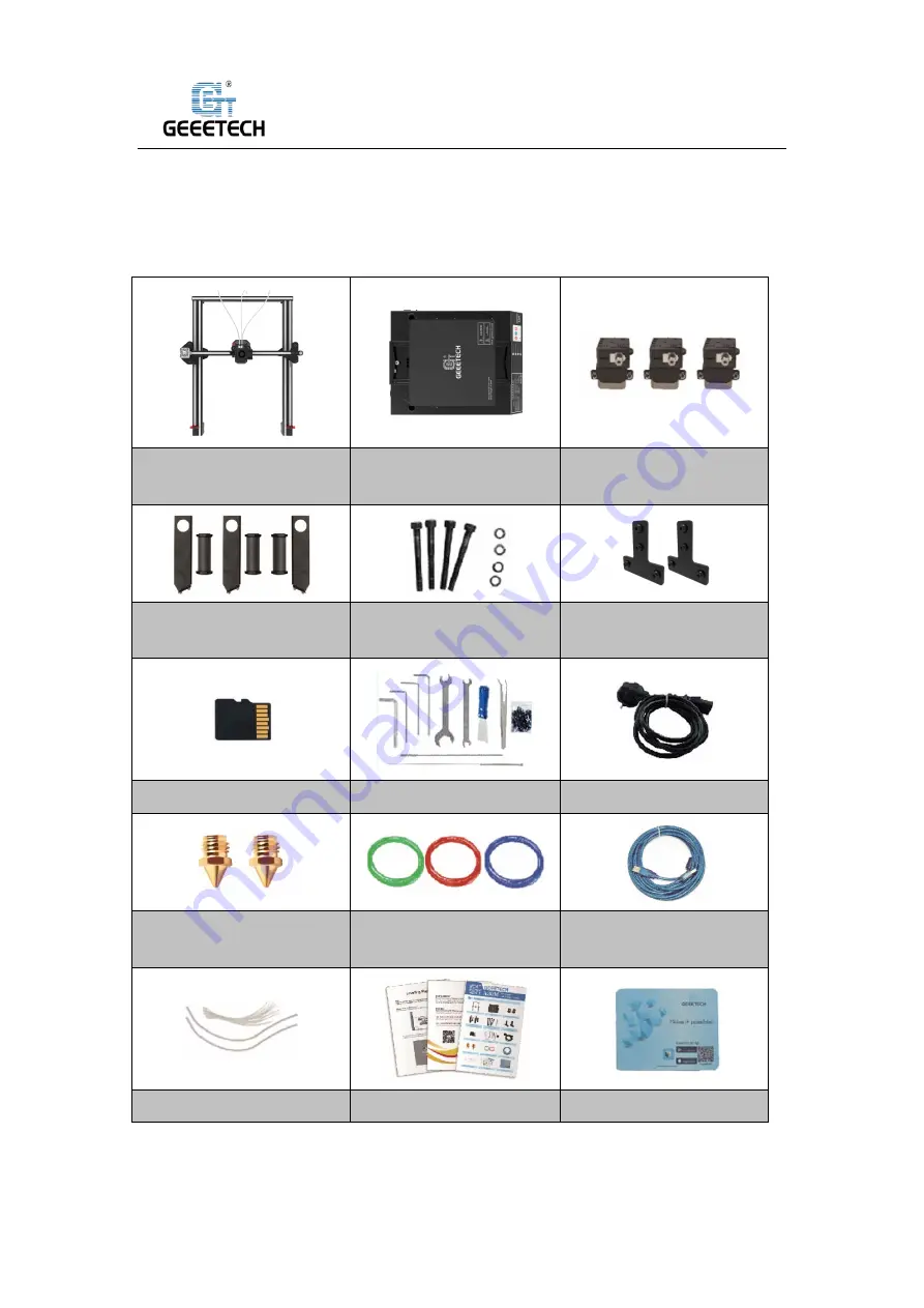 Geeetech A30T User Manual Download Page 6