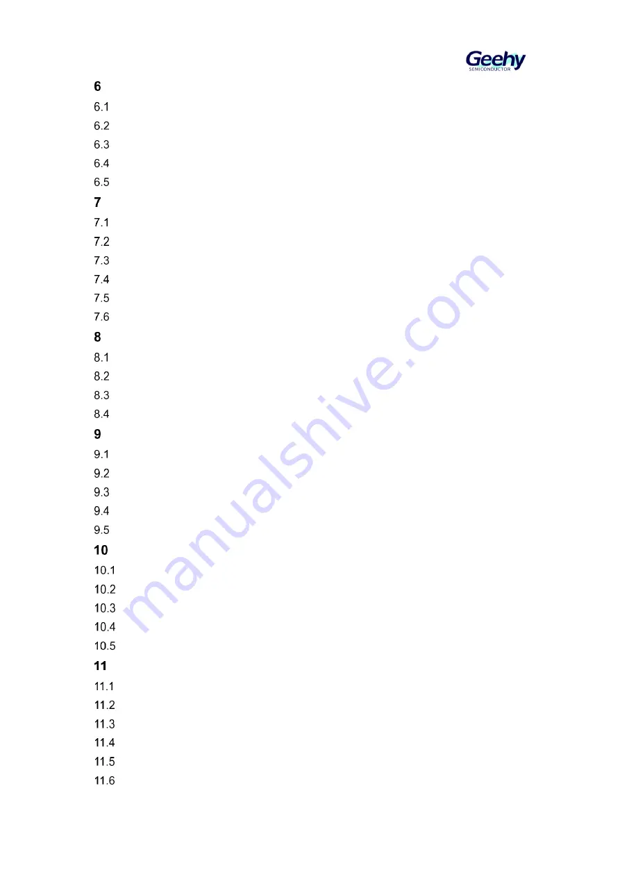 Geehy SEMICONDUCTOR APM32F405 Series User Manual Download Page 3