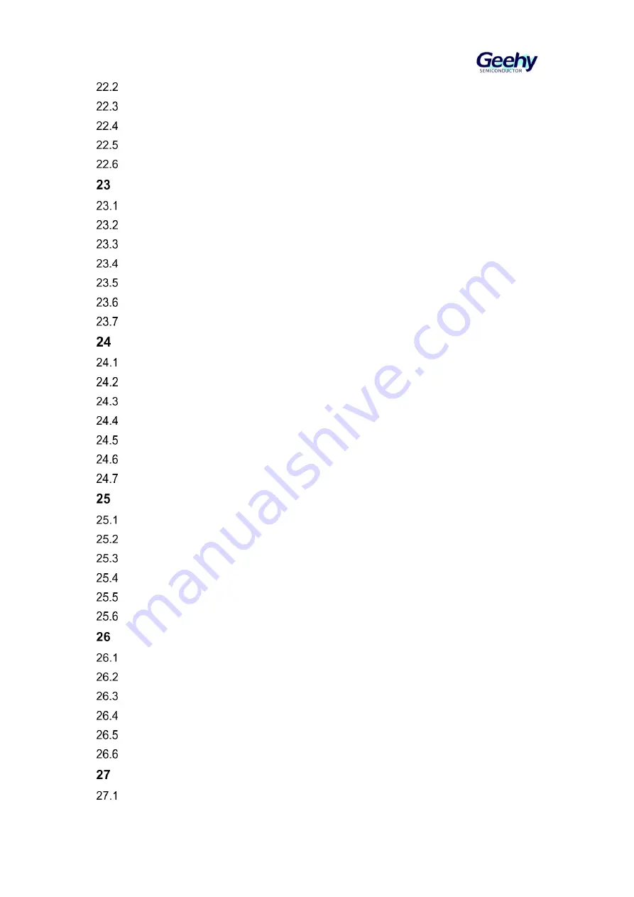 Geehy SEMICONDUCTOR APM32F405 Series User Manual Download Page 6