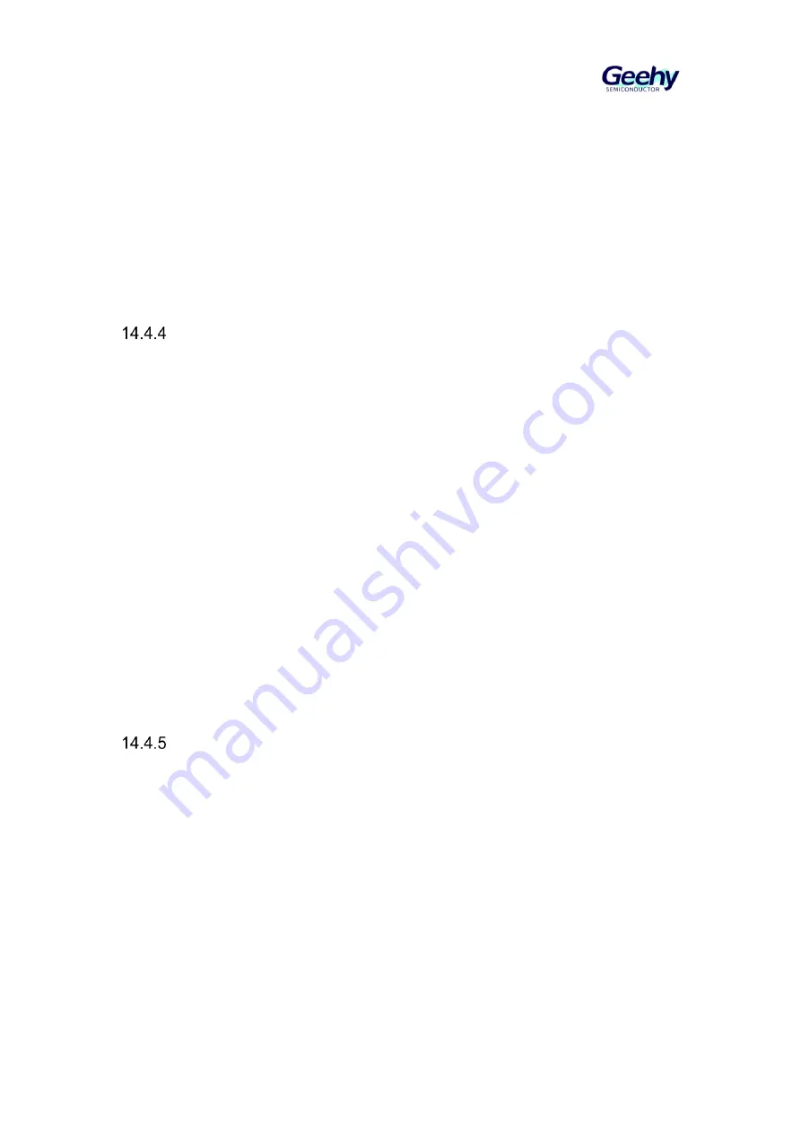 Geehy SEMICONDUCTOR APM32F405 Series User Manual Download Page 170