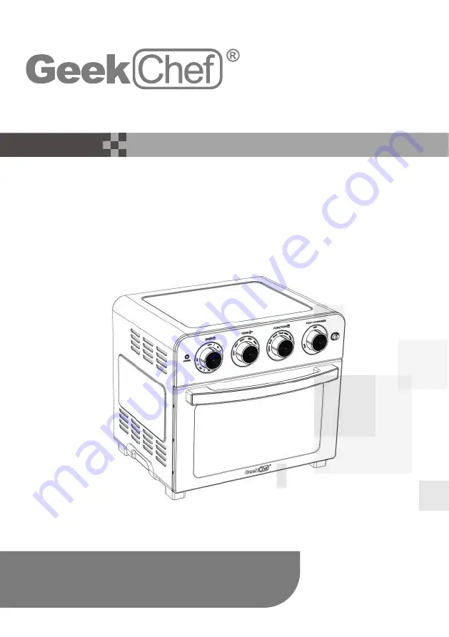 GeekChef FM9011E Скачать руководство пользователя страница 1