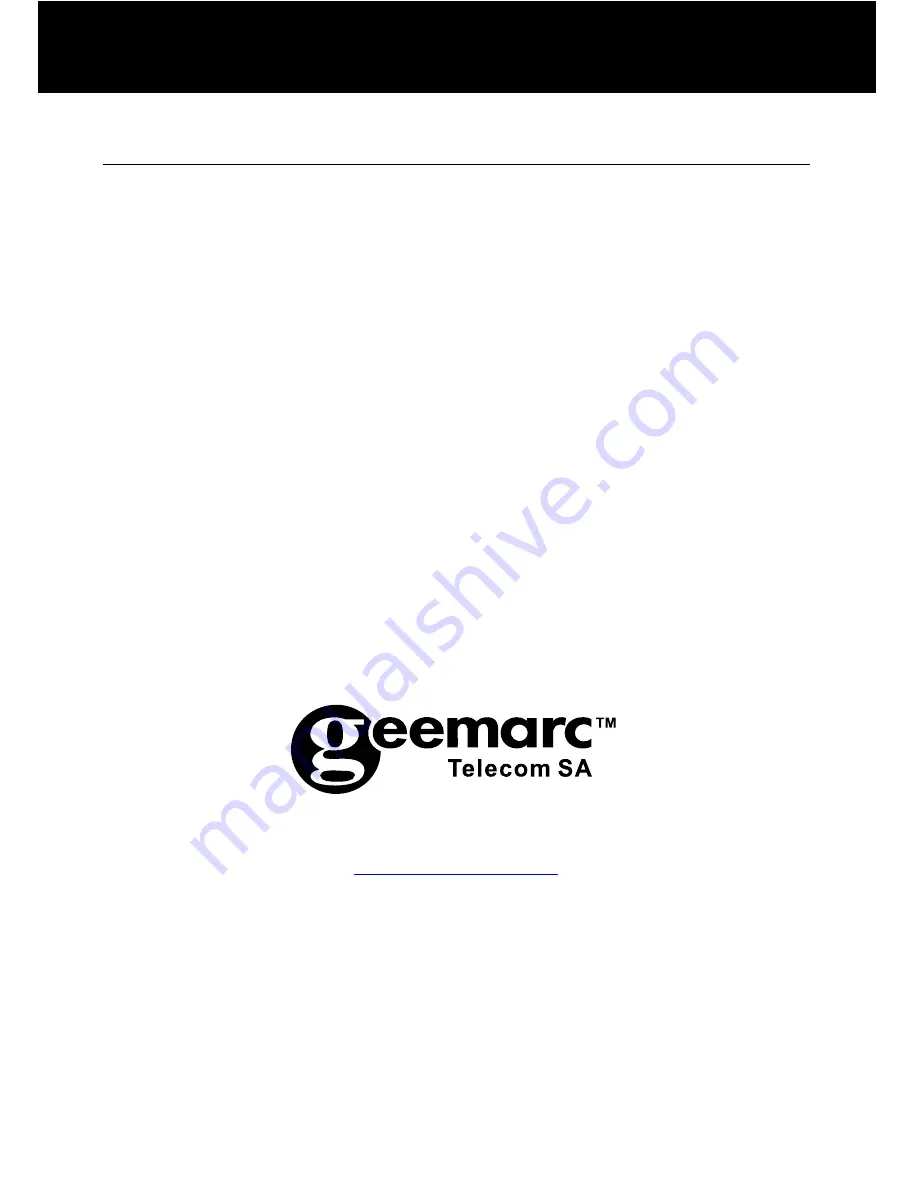 Geemarc Clear Sound CL455 Manual Download Page 6