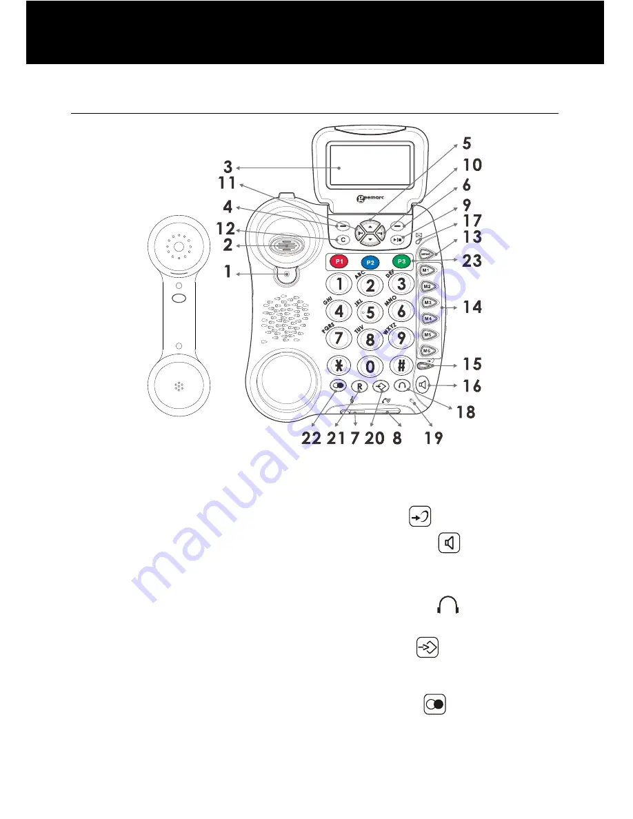 Geemarc Clear Sound CL455 Скачать руководство пользователя страница 7