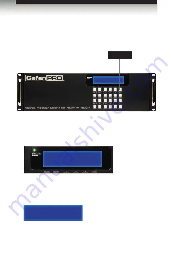 Gefen Pro GEF-HDFST-MOD-16416-HD User Manual Download Page 46