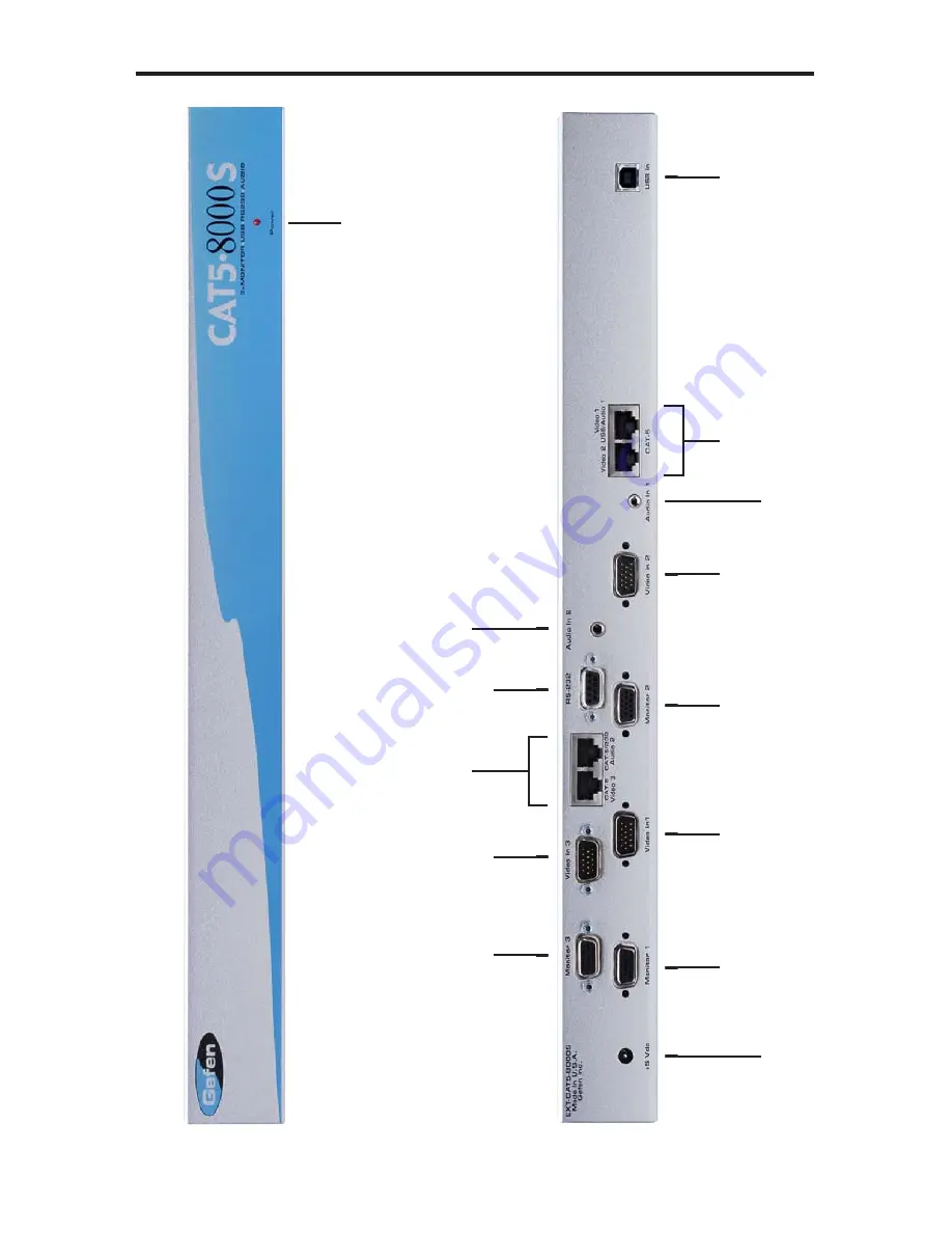 Gefen CAT5-8000 User Manual Download Page 6