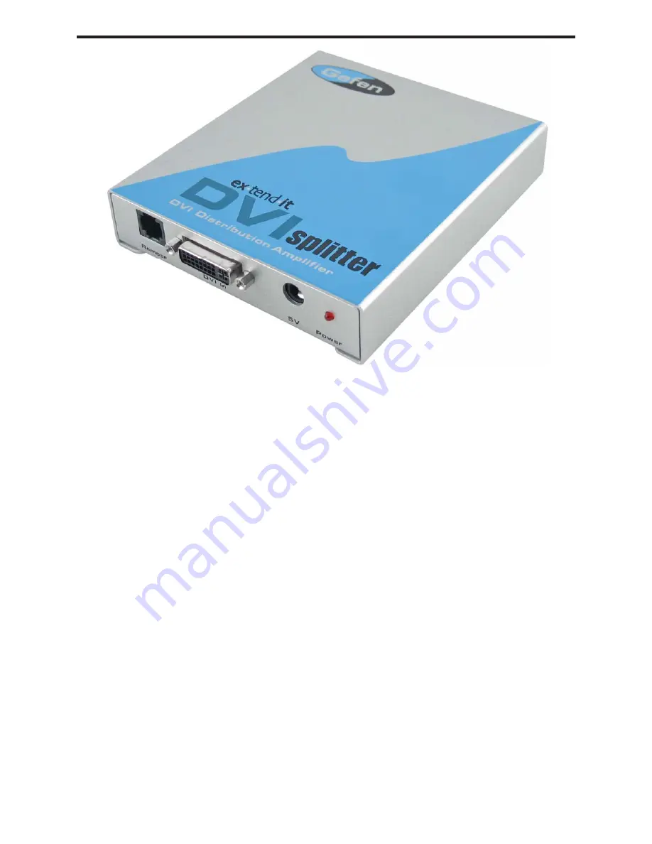 Gefen DVI-144 User Manual Download Page 5