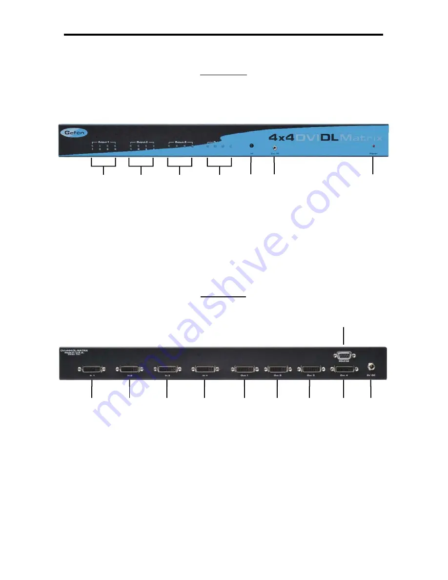 Gefen DVI-444DL User Manual Download Page 7