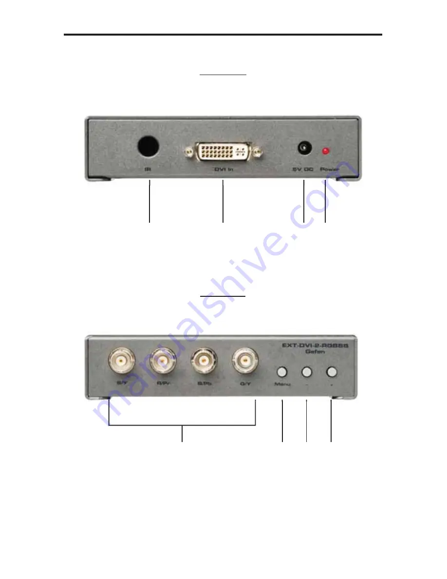 Gefen DVI to RGBS with Scaler EXT-DVI-2-RGBSS Скачать руководство пользователя страница 7