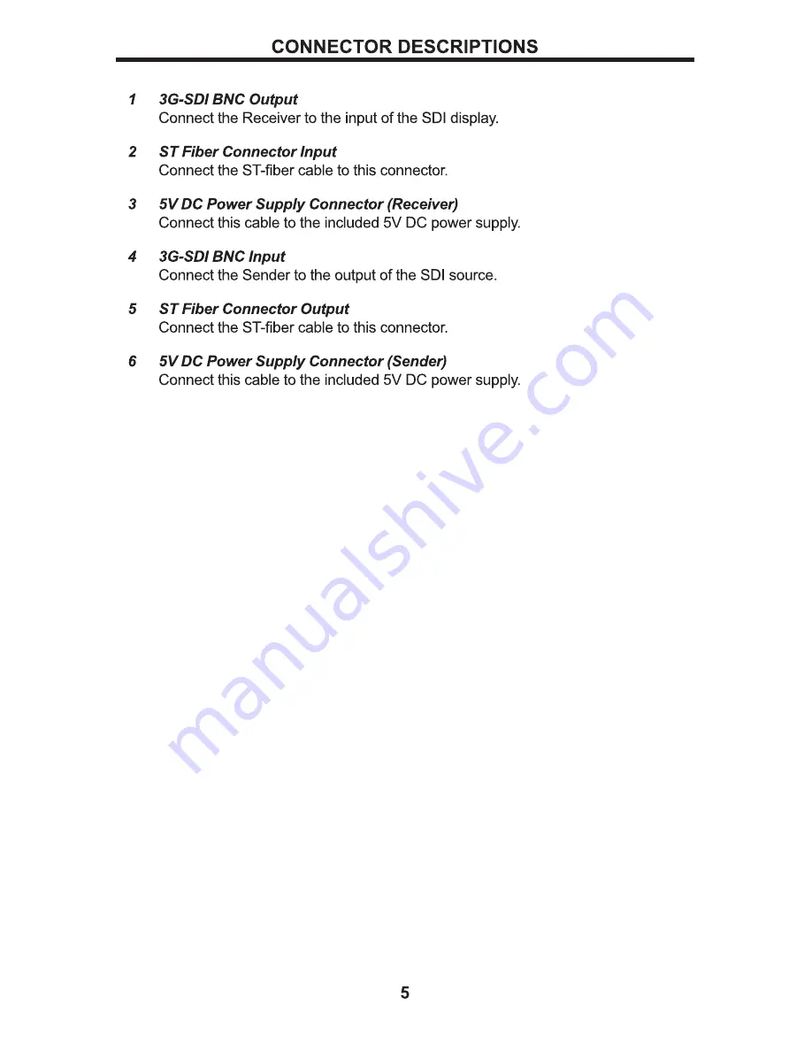 Gefen EXT-3GSDI-F0-141 User Manual Download Page 9