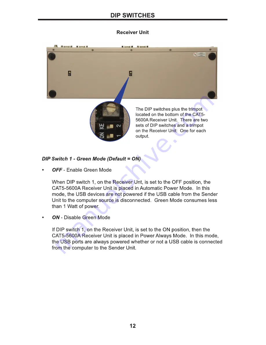 Gefen EXT-CAT5-5600A Скачать руководство пользователя страница 16