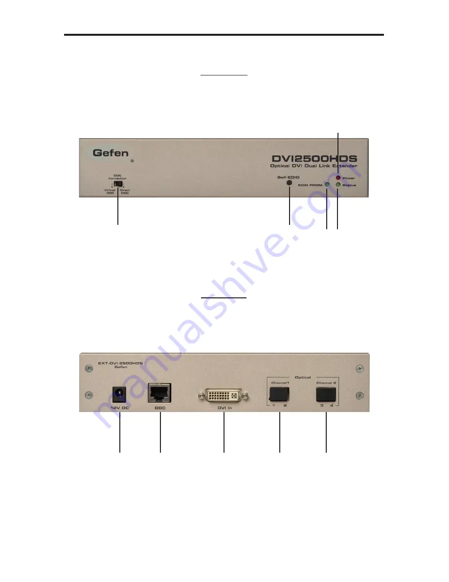 Gefen EXT-DVI-2500HD User Manual Download Page 8