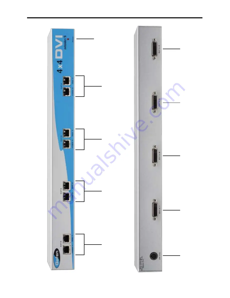 Gefen EXT-DVI-CAT5-4X Скачать руководство пользователя страница 6