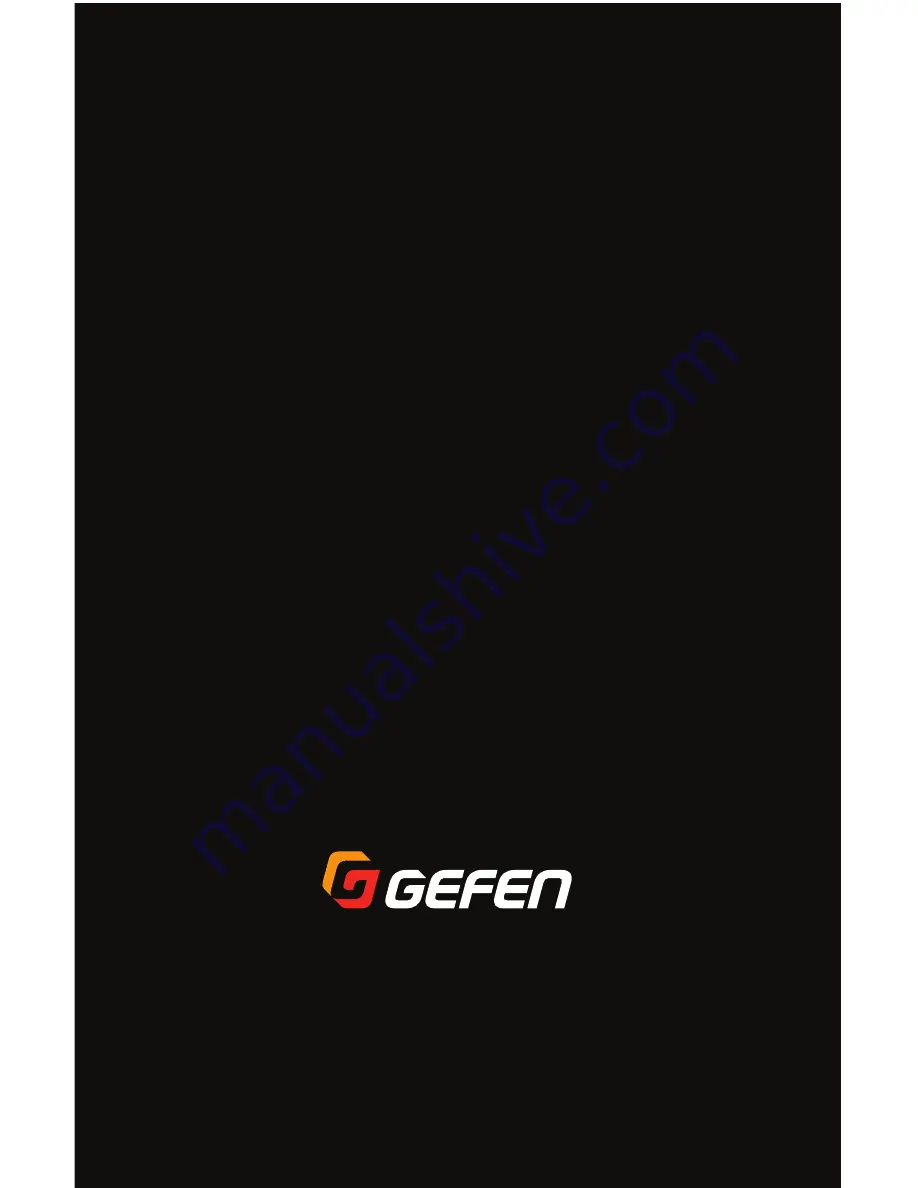 Gefen EXT-HD-3G-C User Manual Download Page 34