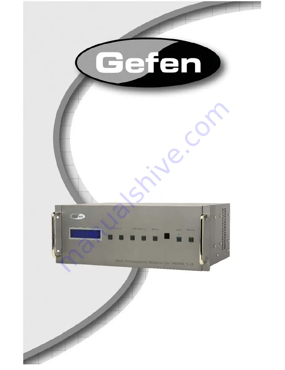 Gefen EXT-HDMI1.3-848CPN Скачать руководство пользователя страница 1