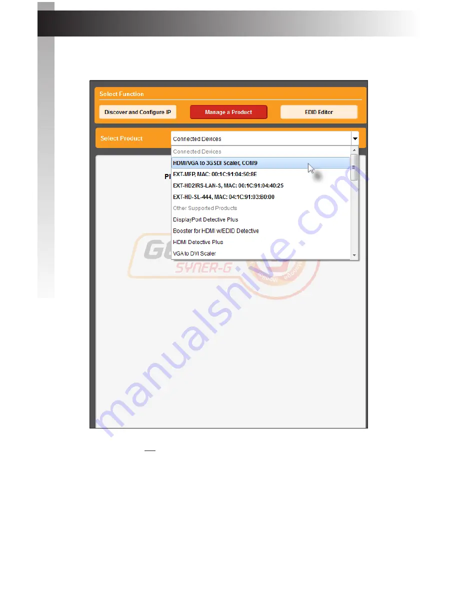 Gefen EXT-HDVGA-3G-SC User Manual Download Page 67