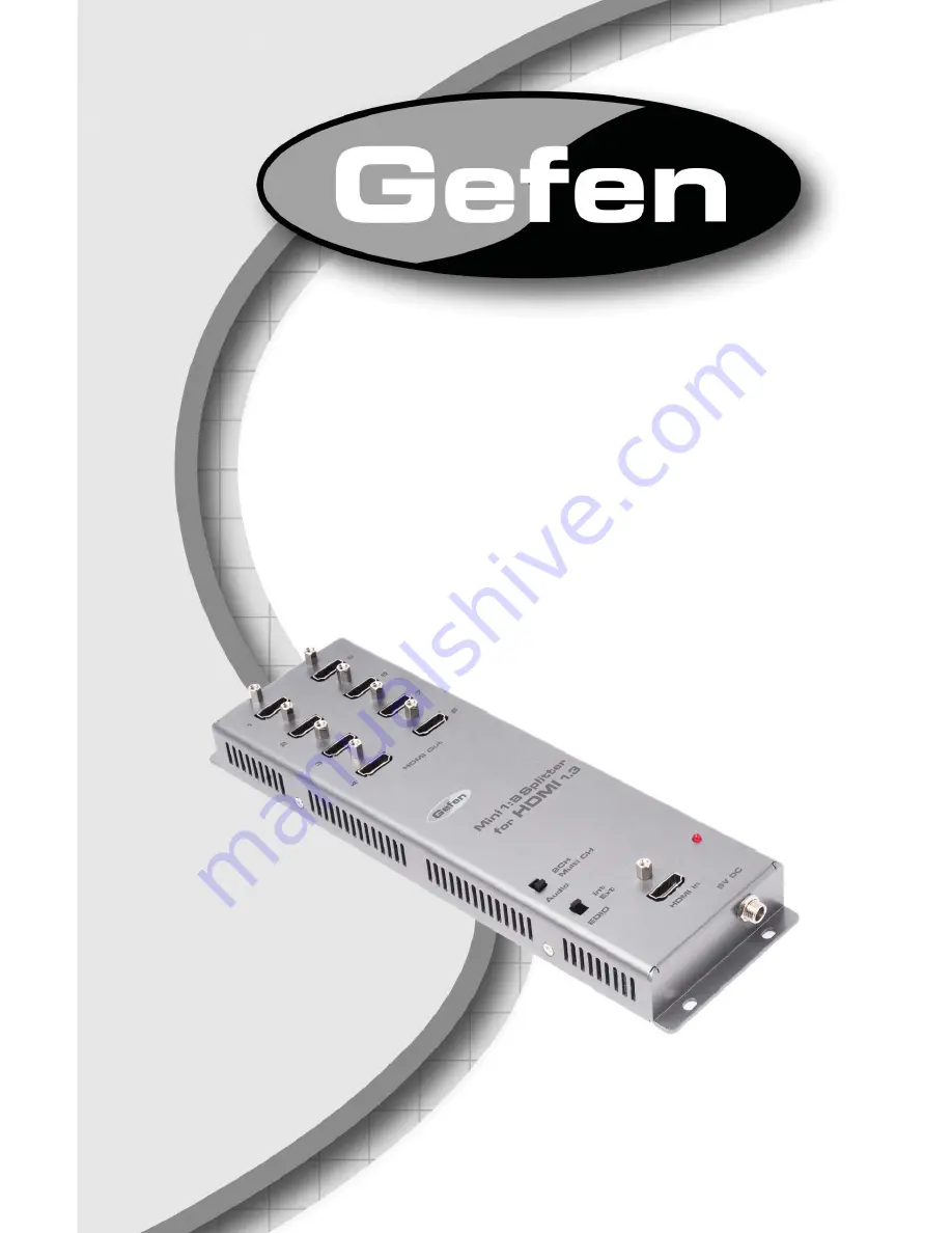 Gefen EXT-MHDMI1.3-148 User Manual Download Page 1