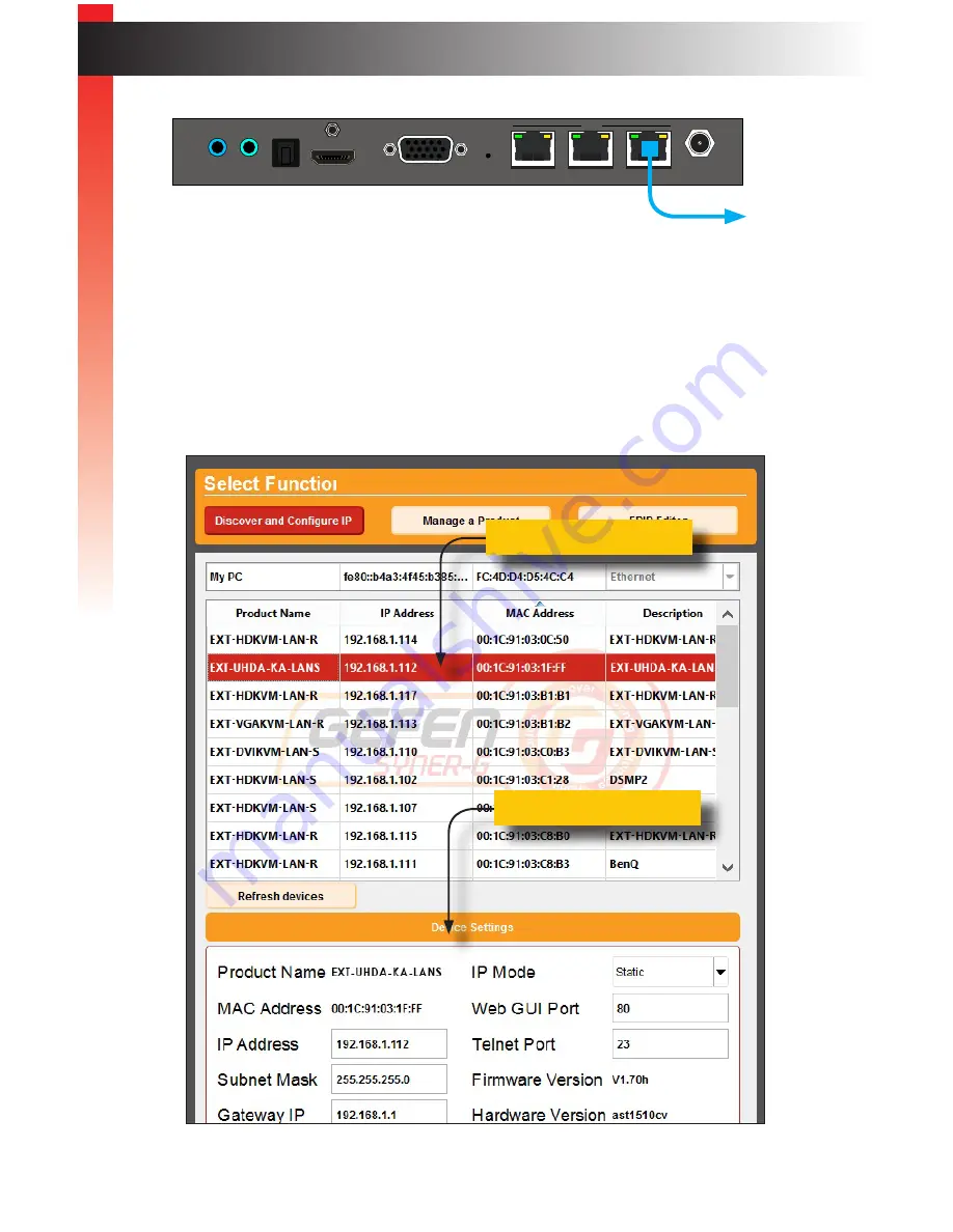 Gefen EXT-UHDV-KA-LANS-RX User Manual Download Page 20