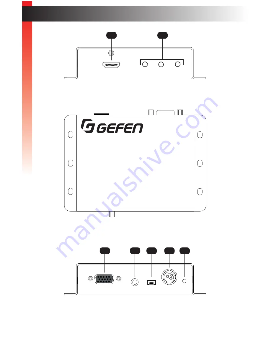 Gefen EXT-VGAA-HD-SC Скачать руководство пользователя страница 12