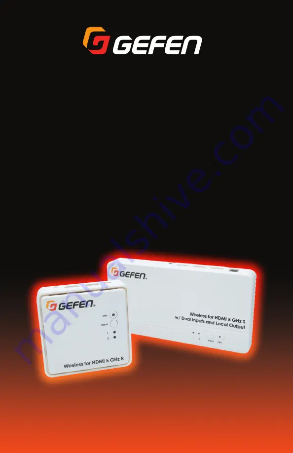 Gefen EXT-WHD-1080P-LR User Manual Download Page 1