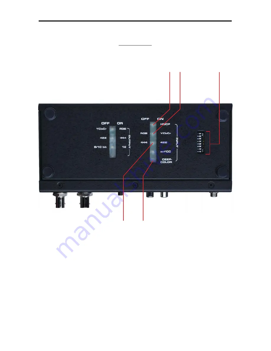 Gefen GEF-HDMI1.3-2-3GSDI Скачать руководство пользователя страница 9