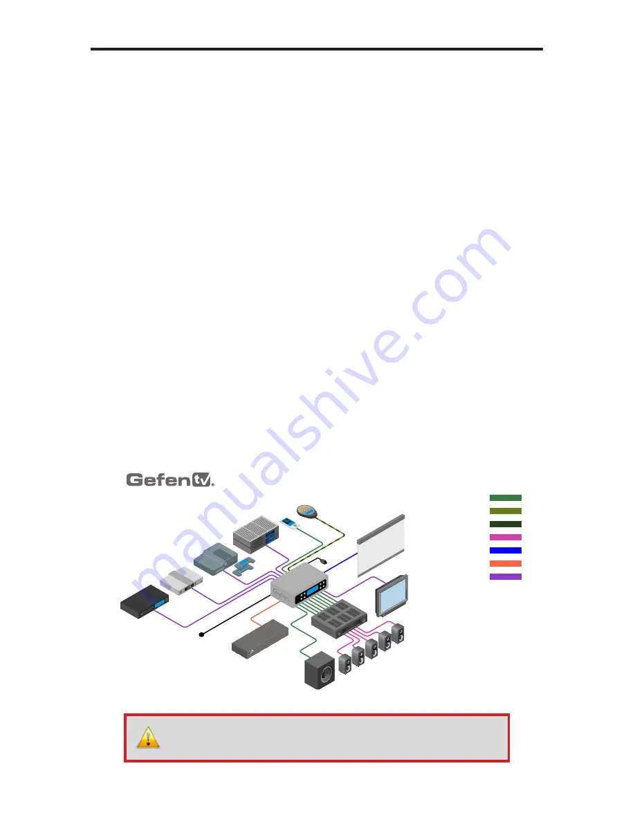 Gefen GTV-AUDDEC-N User Manual Download Page 16