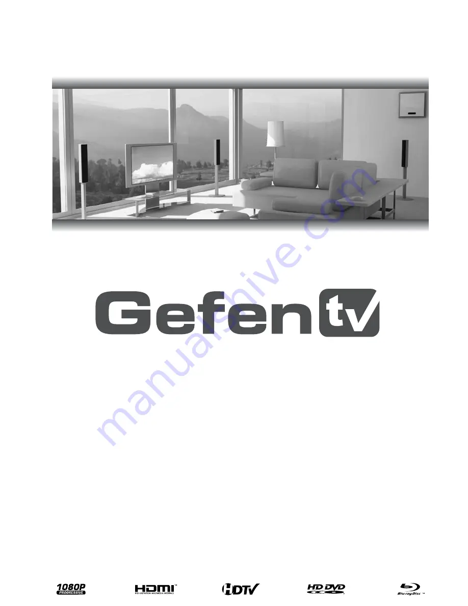 Gefen GTV-SD-PVR User Manual Download Page 1