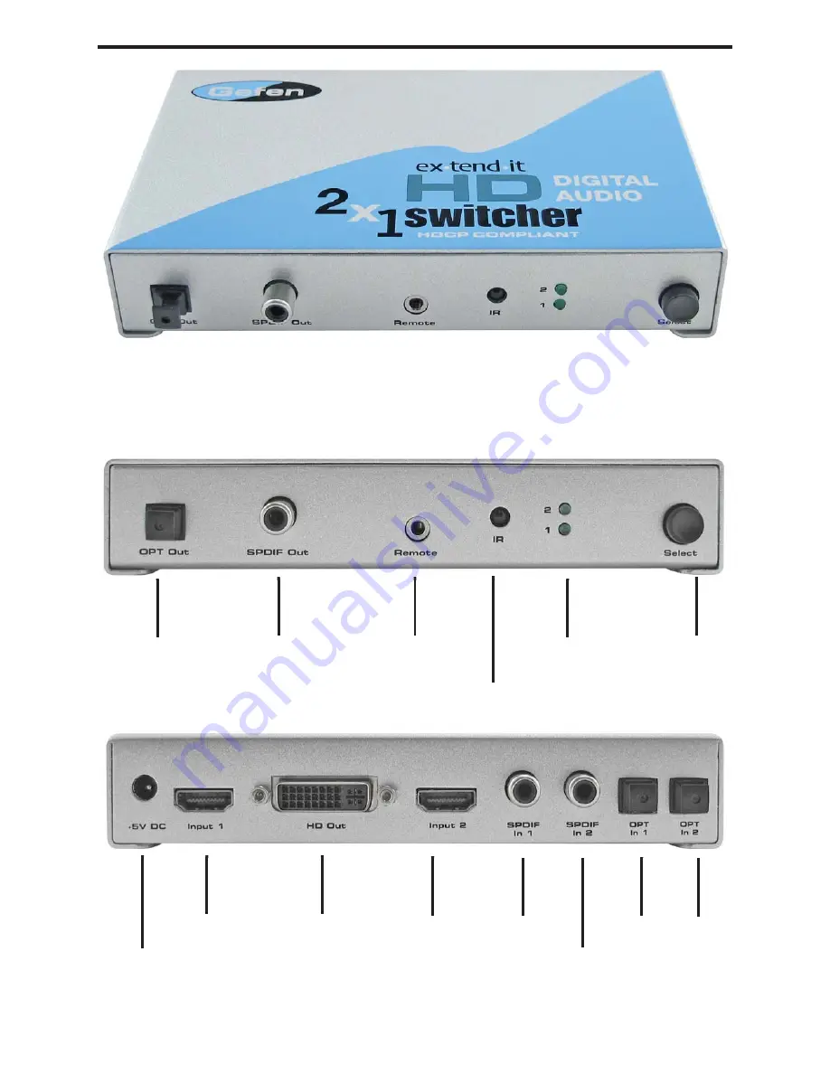 Gefen HD-441A Скачать руководство пользователя страница 6