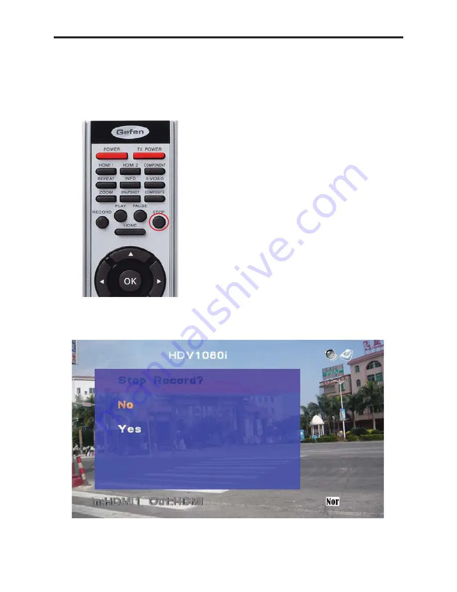 Gefen HD Personal Video Recorder User Manual Download Page 19